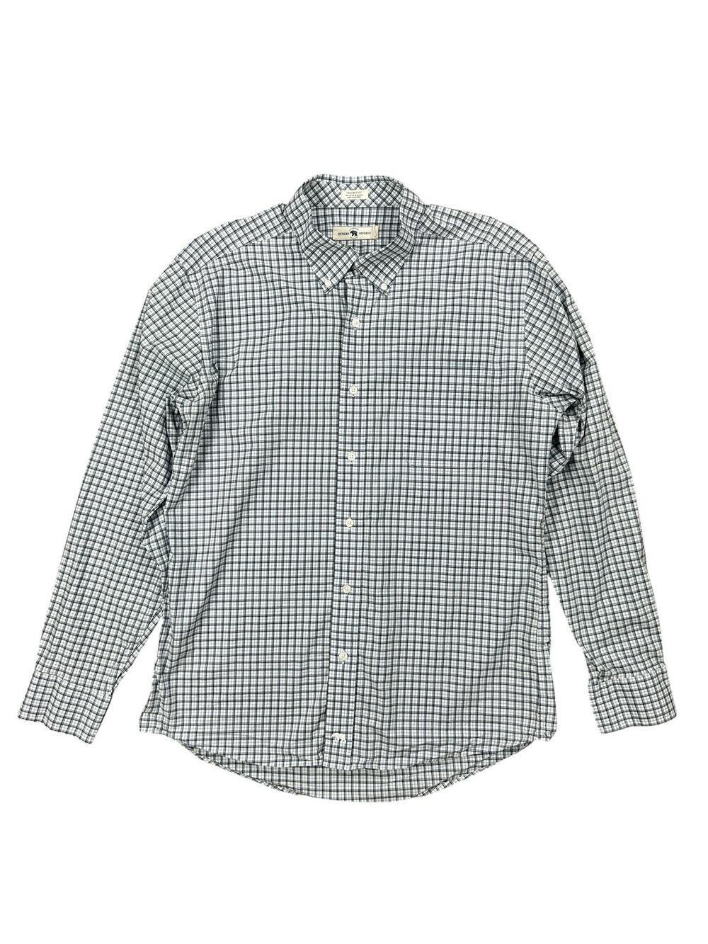 Onward Reserve Tailored Fit Plaid Long Sleeve Button Down - XL